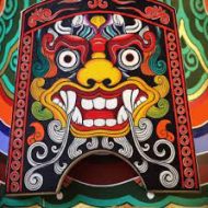 Playful Dokkaebi mask