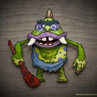 Mischief-making Dokkaebi in action