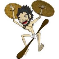 Krahang in action, dodging obstacles