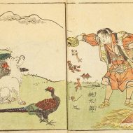 Japanese folklore character Momotaro