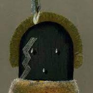 Ceremonial Mask of Navajo warrior Nayenezgani