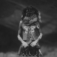 Nayenezgani wielding his magical weapons