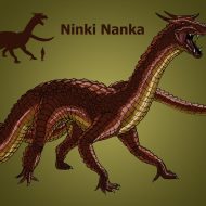 Comparative drawing Modern rendering of the Gambian beast Ninki Nanka