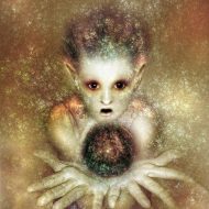 Modern depiction of Cherokee spirit Nunnehi