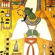 Mythlok - Osiris drawing Osiris, the ruler of the afterlife in Egyptian mythology