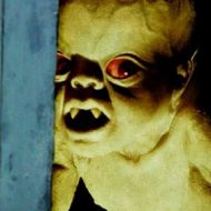 Mythlok - Toyol in movies Demon baby Toyol with glowing red eyes