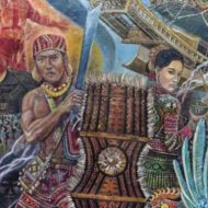 Tuwaang forging a sword