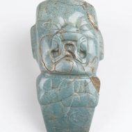 Carving of the Olmec Maize God
