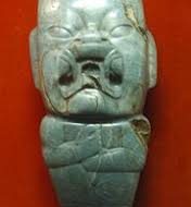 Stone figurine of the Olmec Maize God