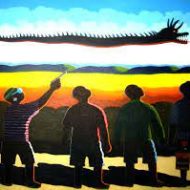 Traditional style Image of Inkanyamba