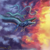 Inkanyamba folklore painting