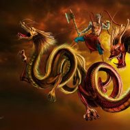 Modern artistic depiction