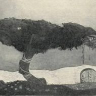 The mythical creature Fenrir