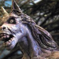 A statue of the Philippine centaur tikbalang