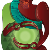 Papatuanuku - The Earth Mother, holding the world in her arms