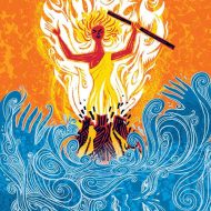 Traditional depiction