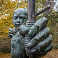 Statue of the hunter form