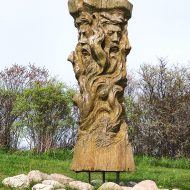 Ancient artwork showcasing Perun