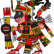 Mythlok - Mixcoatl Ancient style drawing