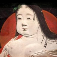 Ame-no-Uzume sculpture