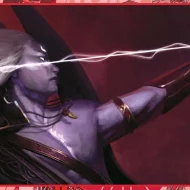 Modern representation of Tsukuyomi