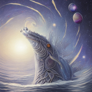 Ika-Roa emerging from the water