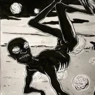 Mythlok - Obayifo traditional Obayifo standing in the shadows