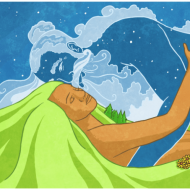 Mythlok - Ranginui drawing