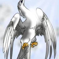 Mythlok - Caladrius drawing