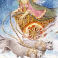 Mythlok - Freya drawing