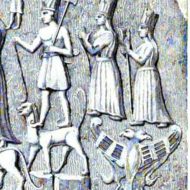 Mythlok - Sarruma carving