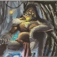 Mythlok - Kapre drawing Modern drawing of the Philippine giant Kapre