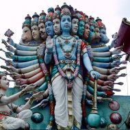 Mythlok - Vishnu vishwaroopam sculpture Mythlok - Vishnu vishwaroopam sculpture
