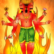 Mythlok - Agni drawing