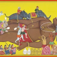 Mythlok - Kumbhakarna painting
