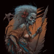 Mythlok - Spearfinger art Mythlok - Spearfinger art