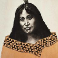 Mythlok - Hine Nui Te Po painting