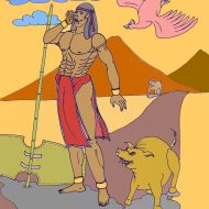 Mythlok - Lam Ang drawing