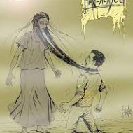 Image of the Manlalayog attacking a man