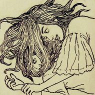 Image of the Manlalayog attacking a man