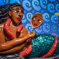 Mythlok - Mami Wata sculpture