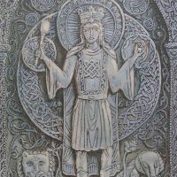 Mythlok - Dazhbog carving