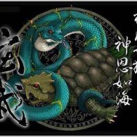 Mythlok - Xuanwu modern Modern image The Chinese god of North heavens Xuanwu in the form of a black tortoise