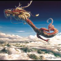 Art representing The dragon of the East Seas, Ao Guang