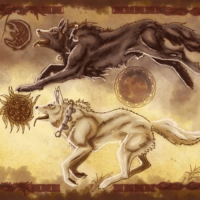 Mythlok - Hati and Skoll