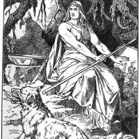 Mythlok - Hel drawing