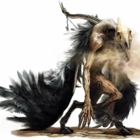 Mythlok - Raven Mocker illustration