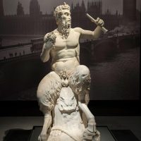 Pan the God of Wild's statue