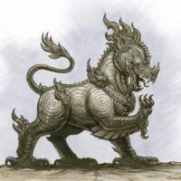 Mythlok - Singha drawing