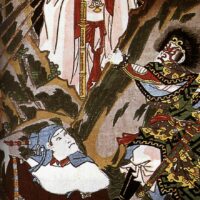 Classical Painting of Amaterasu